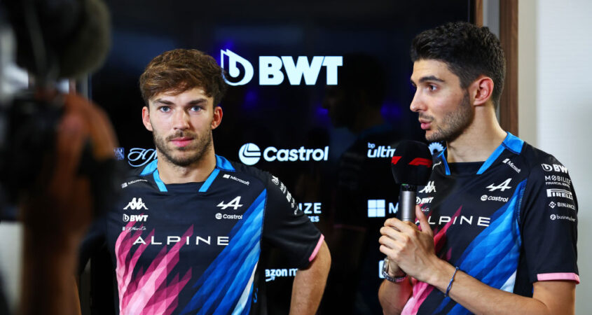 Ocon omgangsregels Alpine