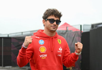 Leclerc Silverstone Ferrari