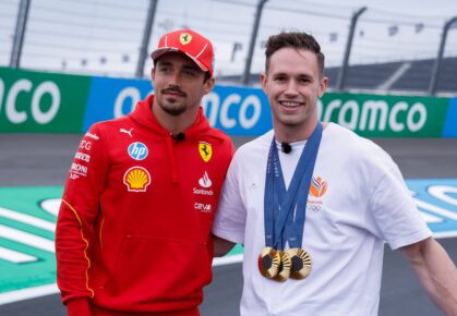 harrie lavreysen en charles leclerc