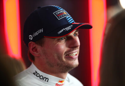 Verbaasde Verstappen pole