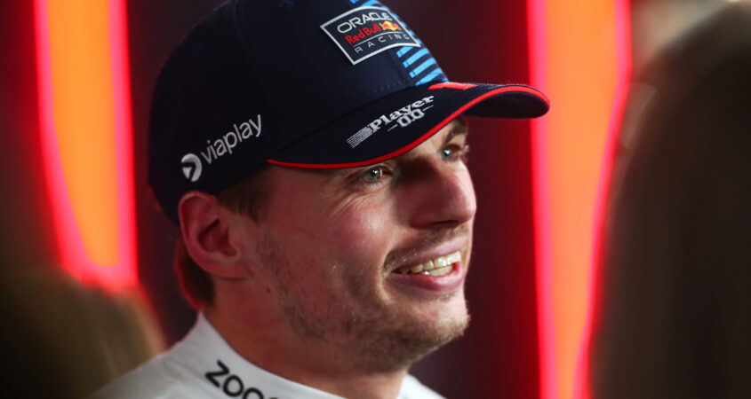 Verbaasde Verstappen pole