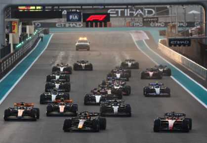 Overzicht van rookies VT1 Abu Dhabi