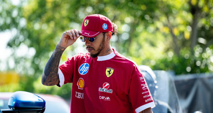 Hamilton Ferrari