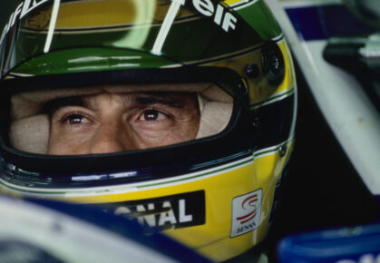Ayrton Senna helm