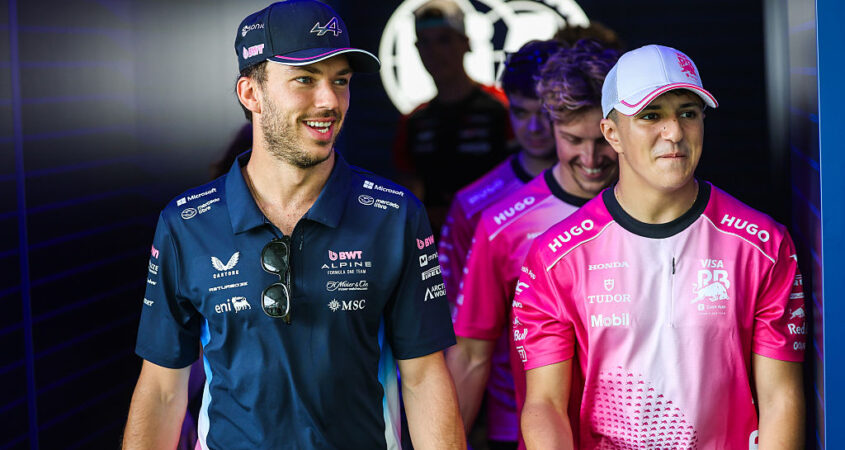Hadjar Gasly Champions League