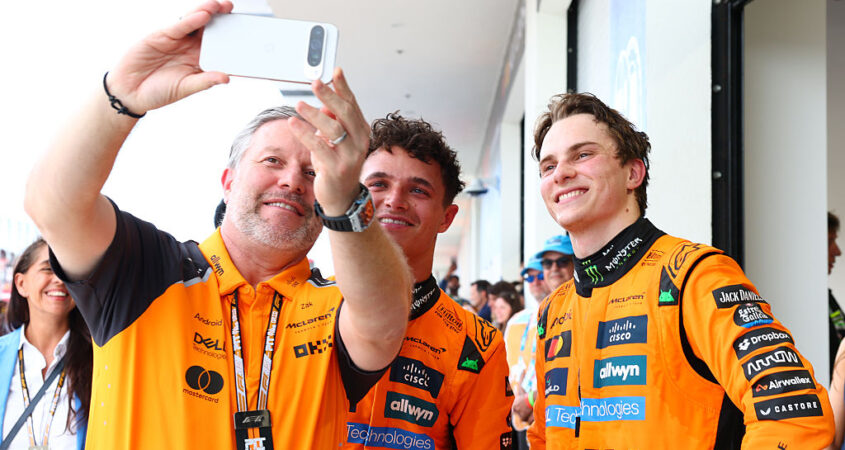 zak brown norris piastri