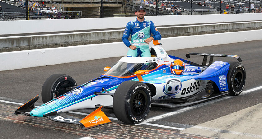 stunt Veekay Indy 500