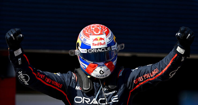 Max Verstappen wint Emilia-Romagna