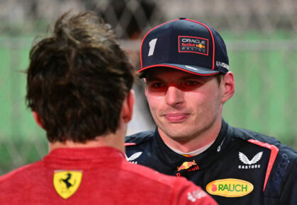 Leclerc Verstappen