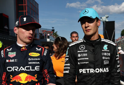 Verstappen Russell