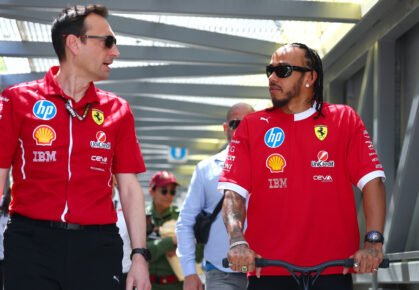 Hamilton race-ingenieur