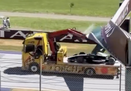 Crash GP Oostenrijk