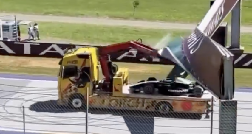 Crash GP Oostenrijk