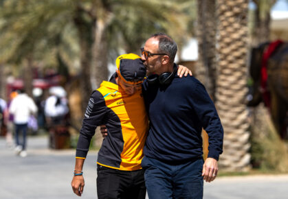 Adam Norris en Lando Norris