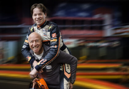 Tom Coronel en Rocco Coronel