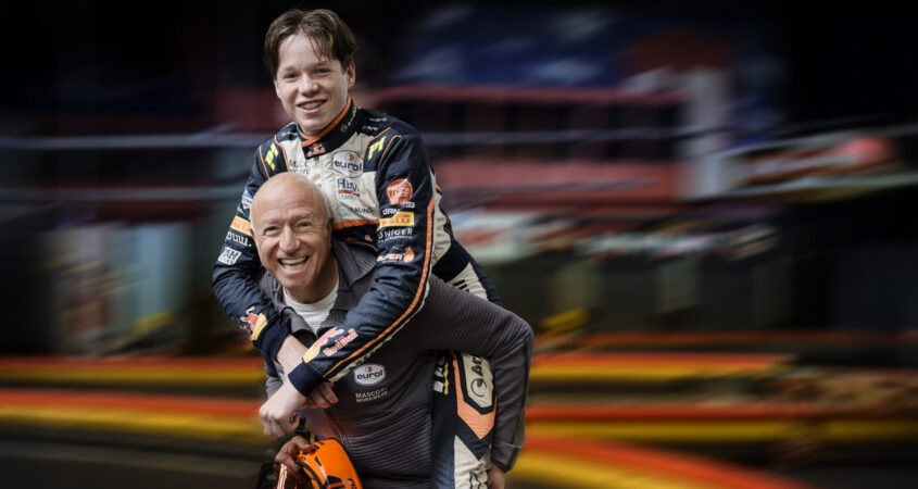 Tom Coronel en Rocco Coronel