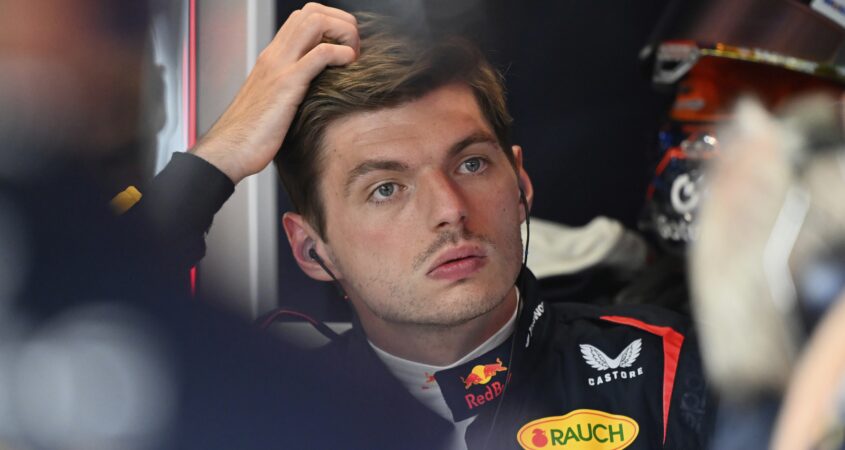 Verstappen regen