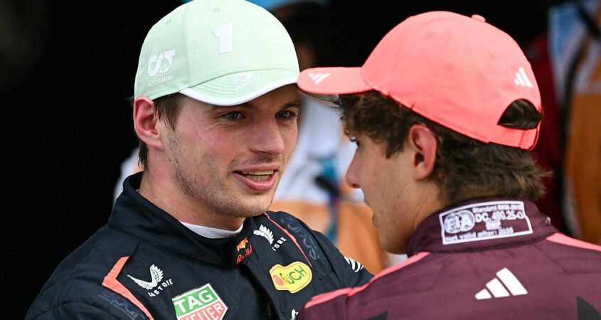 Kimi Antonelli Max Verstappen