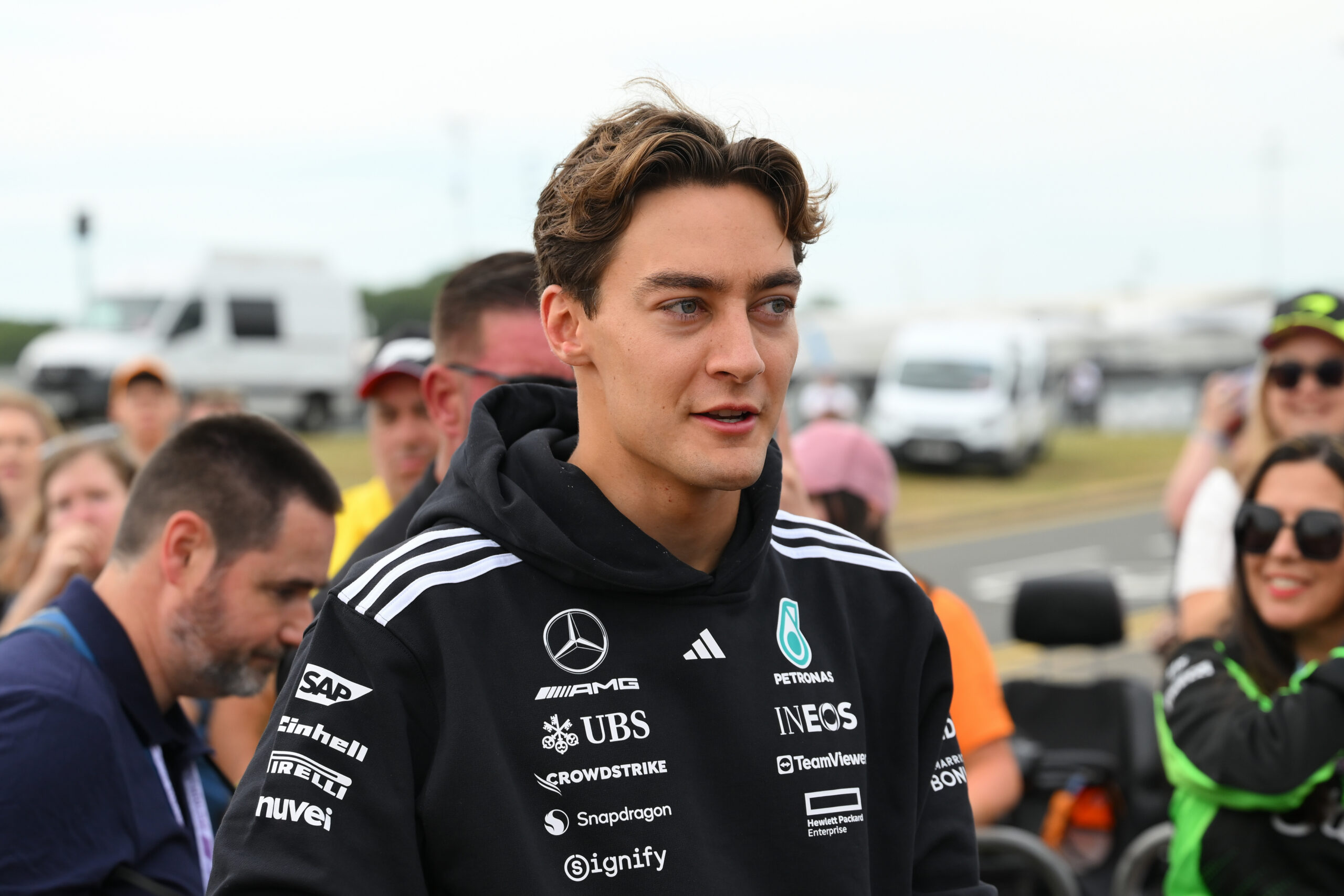 Brundle vreest voor de Mercedes-toekomst van George Russell