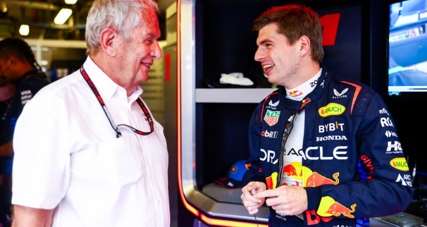 helmut marko en max verstappen