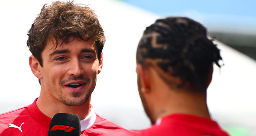 Leclerc Hamilton