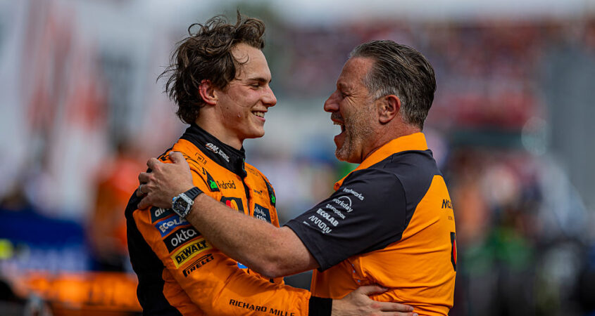 zak brown en oscar piastri