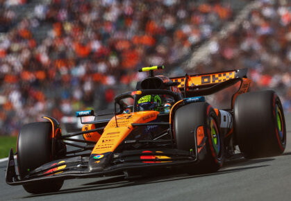 Norris eerste training Dutch GP