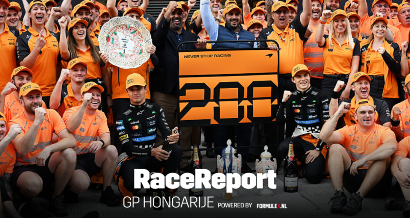RaceReport GP Hongarije 2025