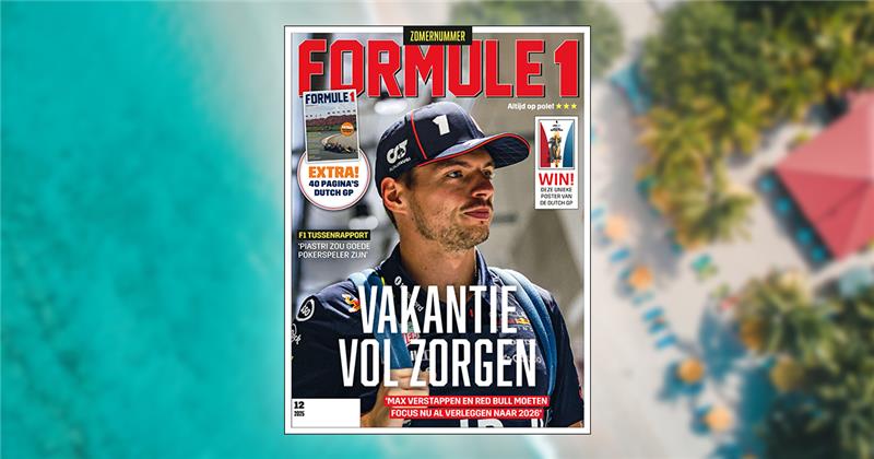 Nieuwe FORMULE 1 Magazine editie 12 2025