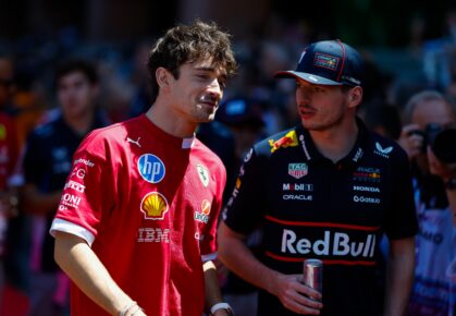Leclerc Verstappen