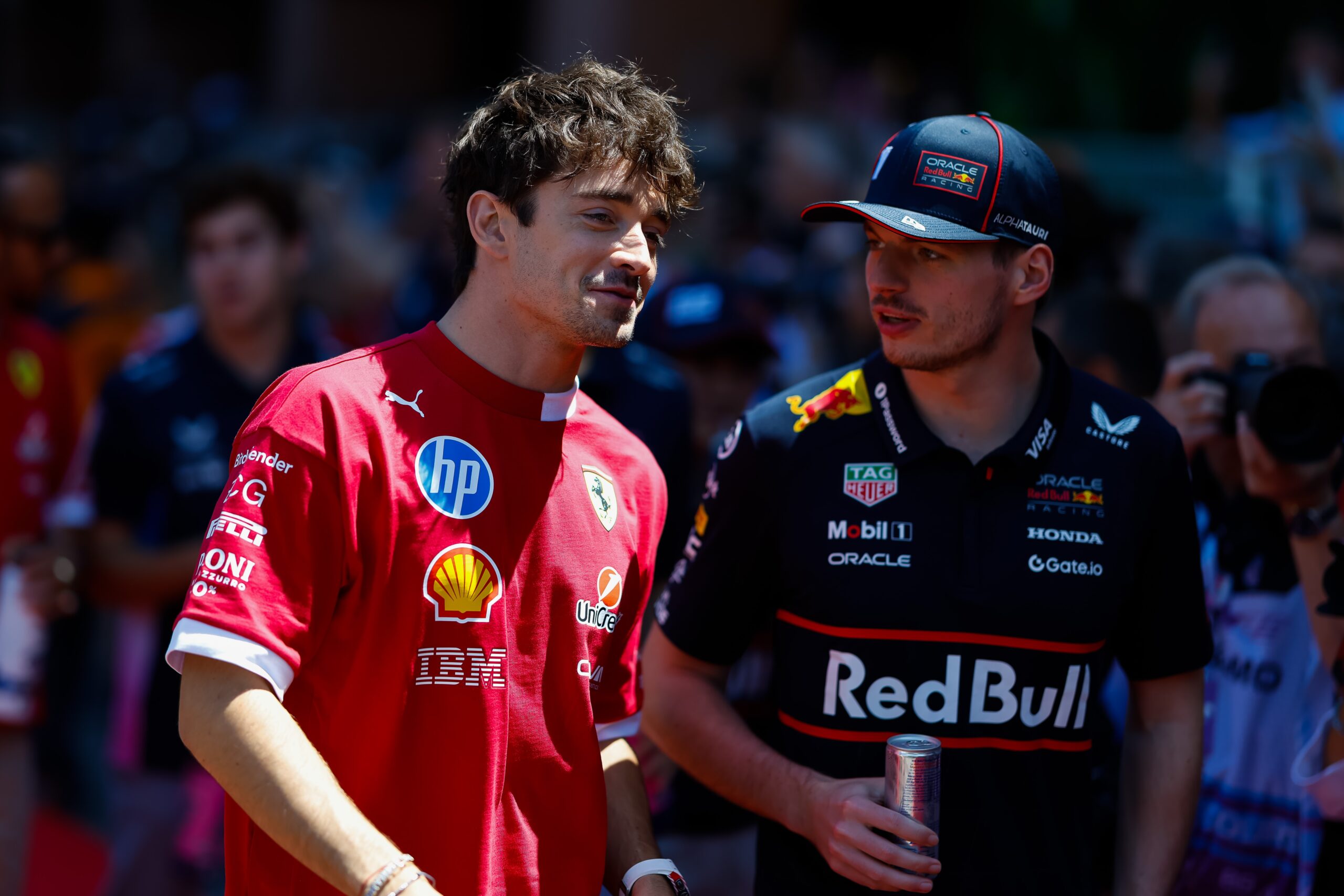 Leclerc Verstappen