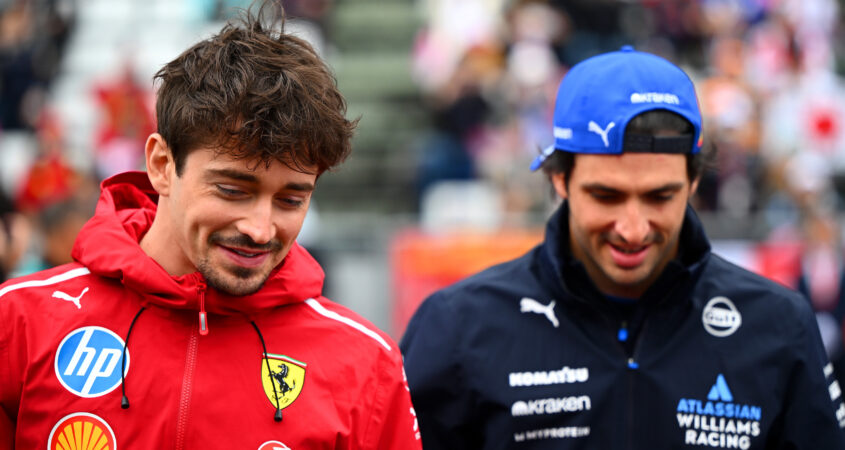 Sainz Leclerc
