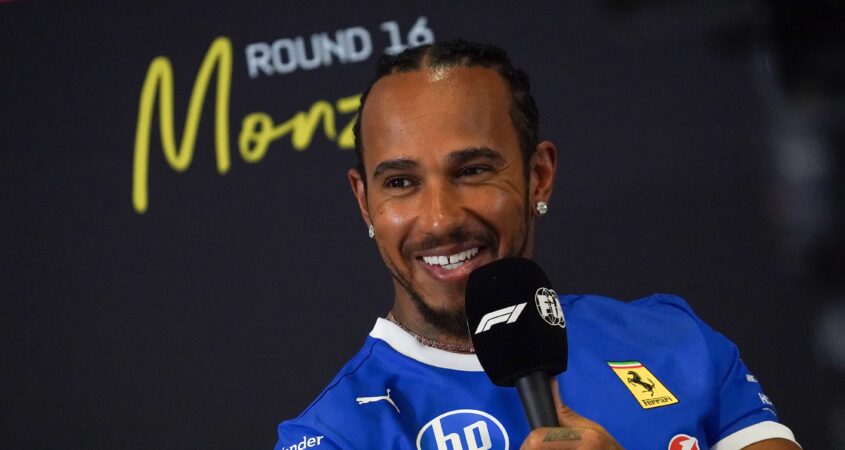 Hamilton Ferrari