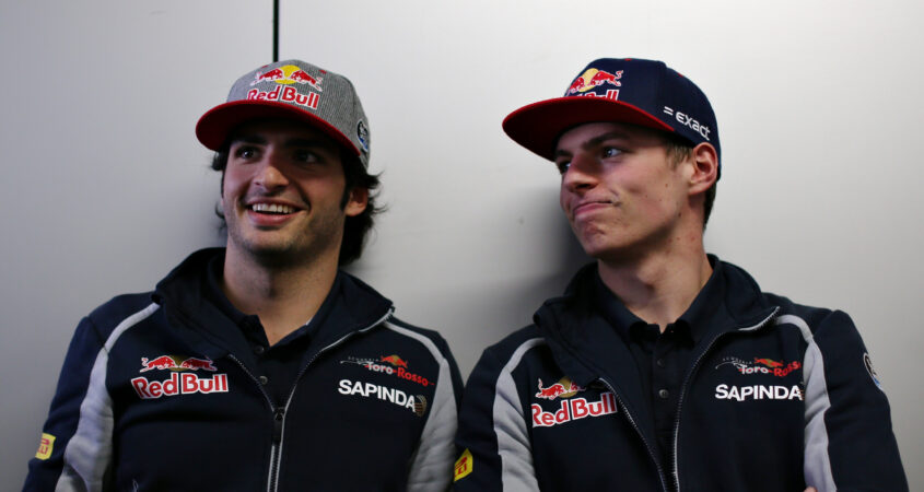 Sainz Verstappen