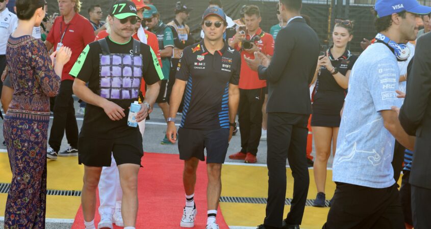 Valtteri Bottas Sergio Pérez