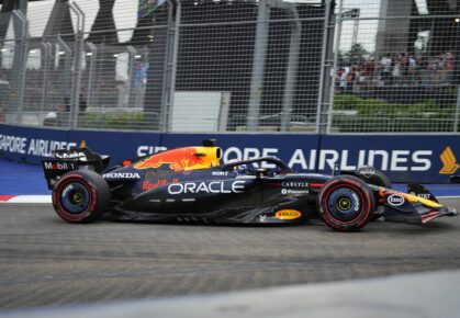 vrije training Verstappen