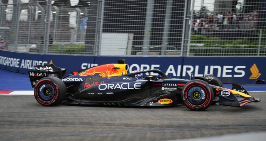 vrije training Verstappen