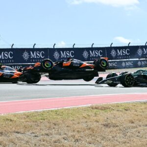 Norris Piastri McLarens