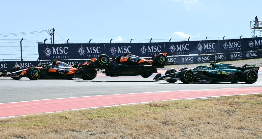 Norris Piastri McLarens