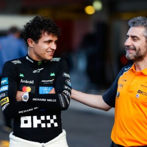 Lando Norris Andrea Stella