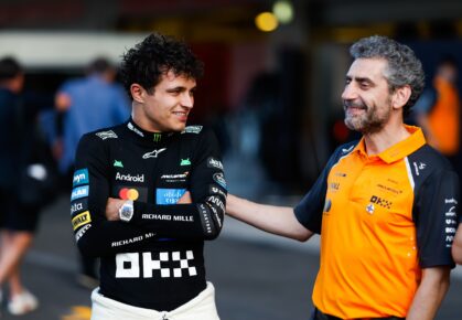 Lando Norris Andrea Stella