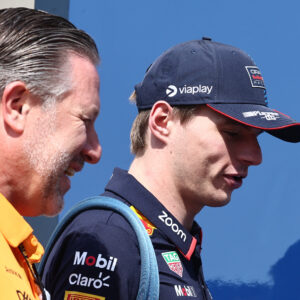 Zak Brown Verstappen
