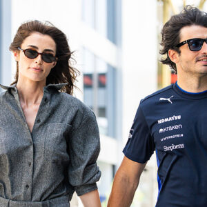 carlos sainz en vriendin