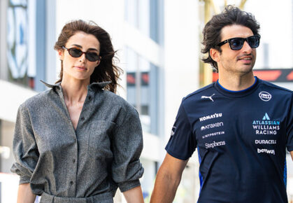 carlos sainz en vriendin