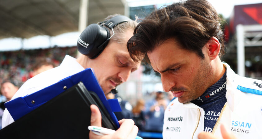 Sainz race-ingenieur