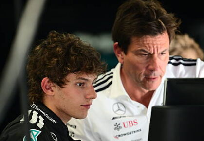 Andrea Kimi Antonelli Toto Wolff