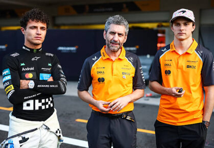Andrea Stella Lando Norris Oscar Piastri
