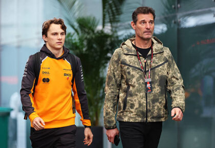 Oscar Piastri Mark Webber
