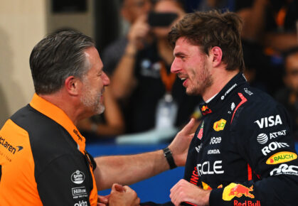 Zak Brown Verstappen