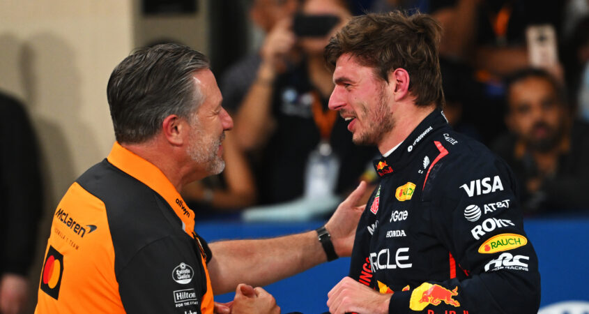 Zak Brown Verstappen
